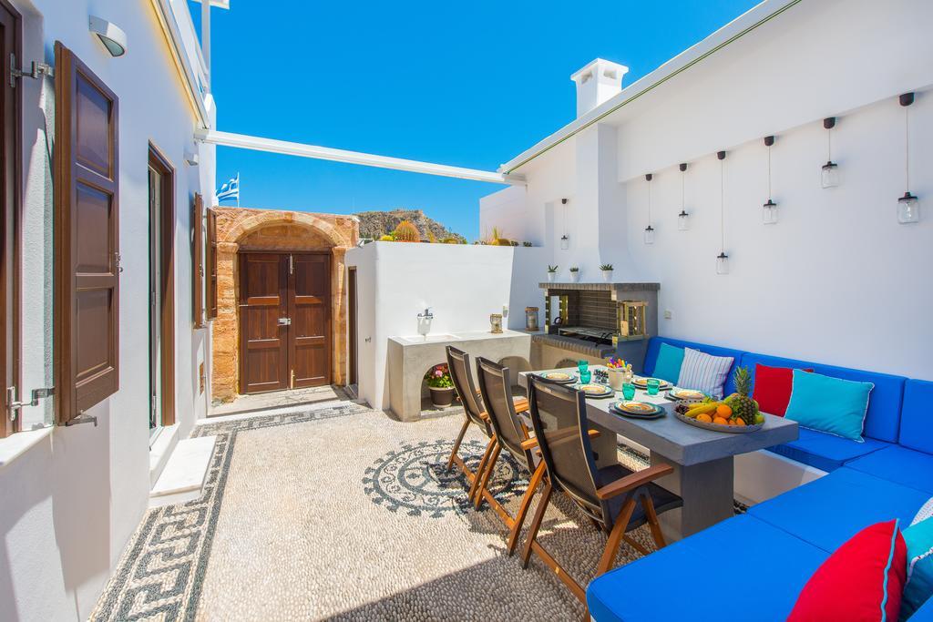Lindos Allure Villa With Jacuzzi And Acropolis View!!! Oda fotoğraf